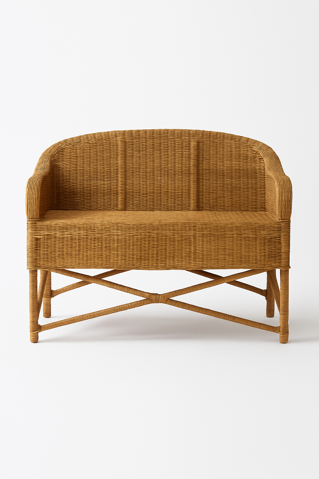 Modern African chair made with sustainable weaving techniques