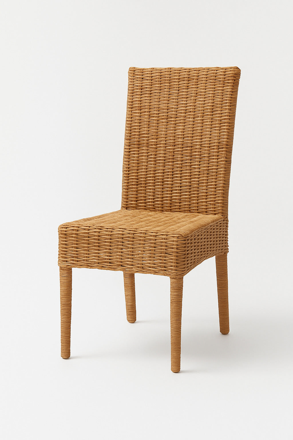Modern African chair made with sustainable weaving techniques